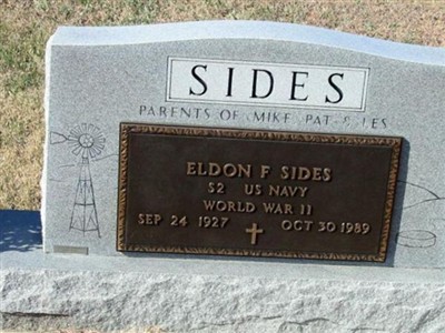 Eldon F Sides on Sysoon