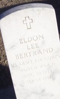 Eldon Lee Bertrand on Sysoon