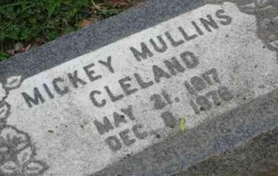 Mary Eleanor "Mickey" Mullins Cleland on Sysoon