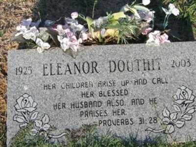 Eleanor Ruth Webster Douthit on Sysoon