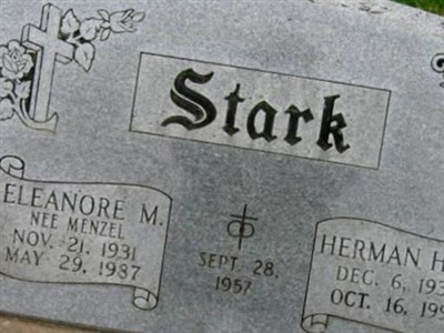 Eleanore Marie Menzel Stark on Sysoon