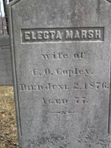 Electa Marsh Copley on Sysoon