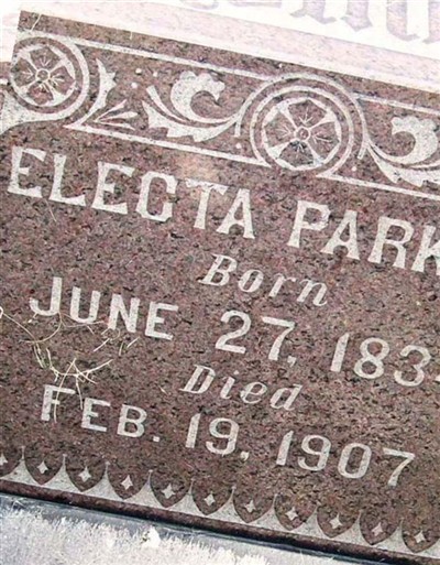 Electa Parker on Sysoon