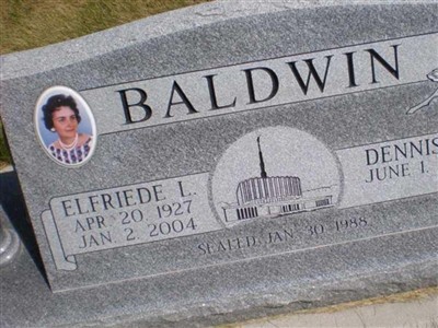 Elfriede L Baldwin on Sysoon