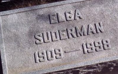 Elga Suderman on Sysoon