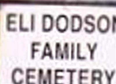 Eli Dodson Family Cemetery on Sysoon