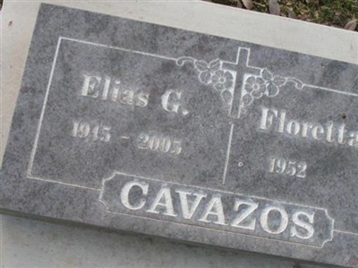 Elias G. "Eli" Cavazos on Sysoon