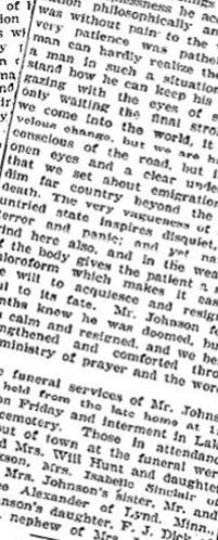 Elijah Mudge Johnson on Sysoon