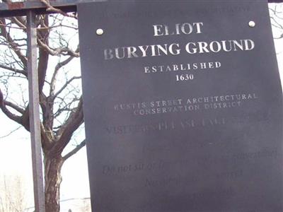 Eliot Burying Ground on Sysoon