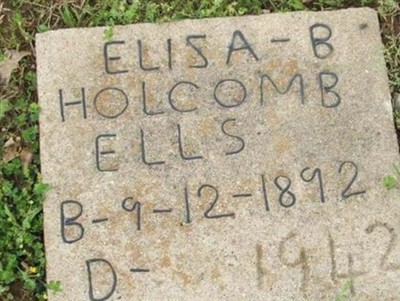 Elisa B Holcomb Ells on Sysoon