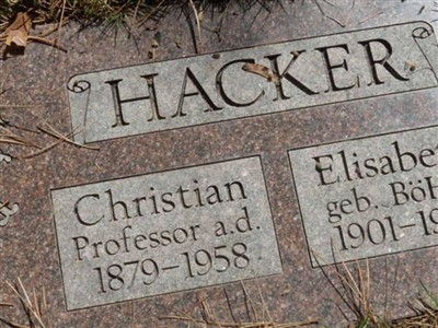 Elisabeth Bohn Hacker on Sysoon