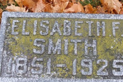 Elisabeth F. "Libbie" Vangieson Smith on Sysoon