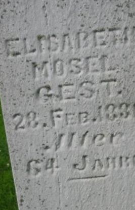 Elisabeth Mosel on Sysoon