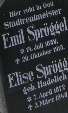 Elise Hadelich Spr?ggel on Sysoon