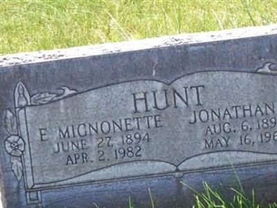 Eliza Mignonette Bauer Hunt on Sysoon
