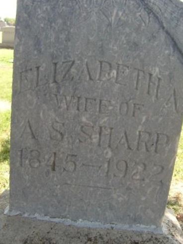 Elizabeth A. Sharp on Sysoon