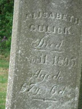 Elizabeth Acker Gulick on Sysoon