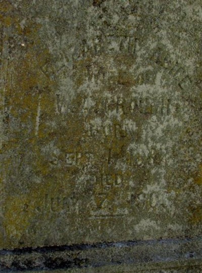 Elizabeth Alice Crouch on Sysoon