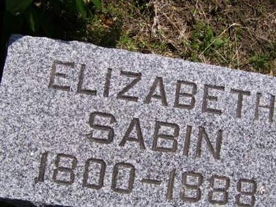 Elizabeth Betsy Howe Sabin(s) on Sysoon