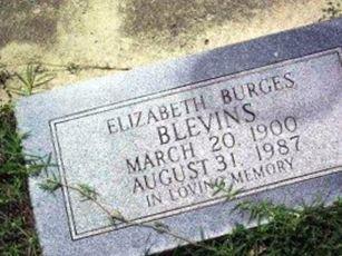 Elizabeth Burges Blevins on Sysoon