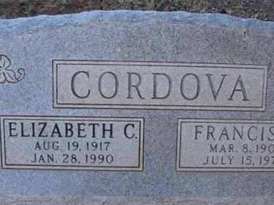 Elizabeth C Cordova on Sysoon