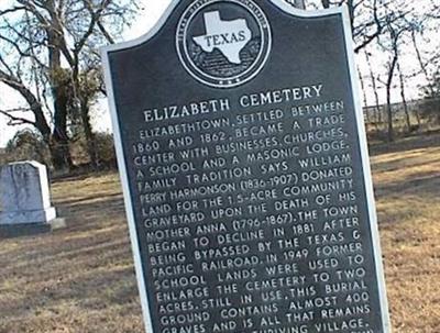 Elizabeth Cemetery on Sysoon