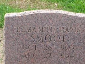 Elizabeth Davis Smoot on Sysoon