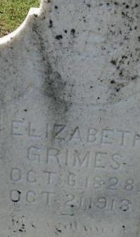 Elizabeth Fail Grimes on Sysoon