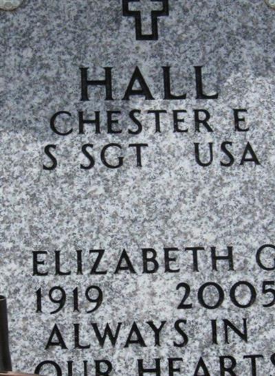Elizabeth G Hall on Sysoon