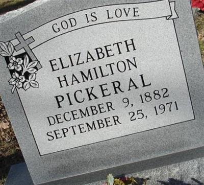 Elizabeth Hamilton Pickeral on Sysoon