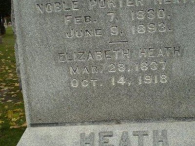 Elizabeth Heath on Sysoon