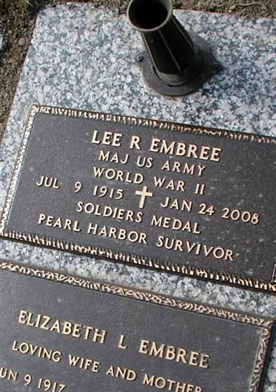 Elizabeth L Embree on Sysoon