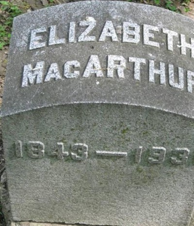 Elizabeth MacArthur on Sysoon