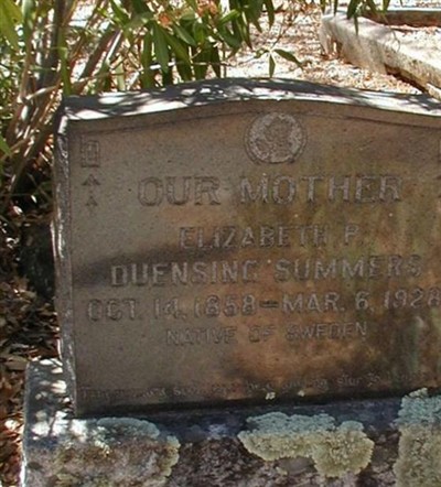 Elizabeth P. Duensing Summers on Sysoon