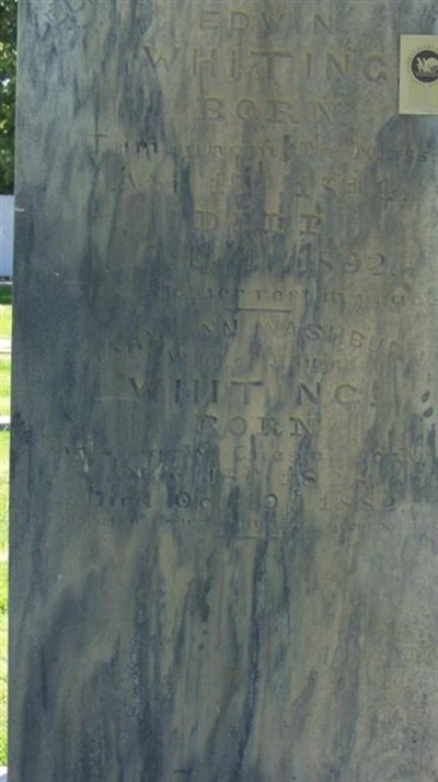 Elizabeth Partridge Tillotson Whiting on Sysoon