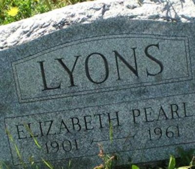 Elizabeth Pearle Lyons on Sysoon