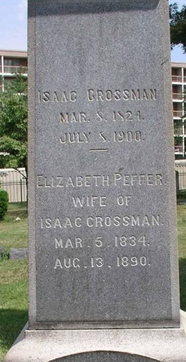 Elizabeth Peffer Crossman on Sysoon