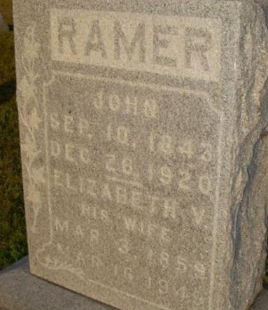 Elizabeth V Ramer on Sysoon