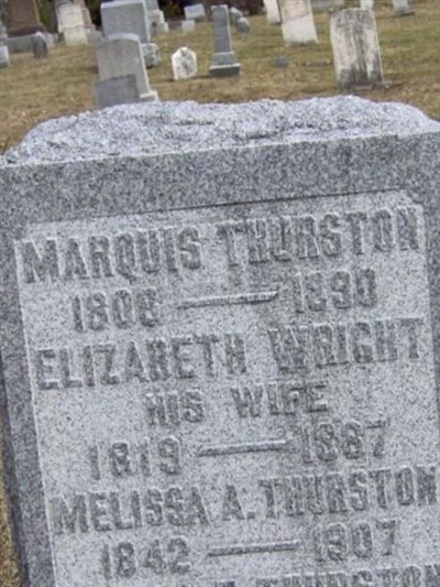Elizabeth Wright Thurston on Sysoon