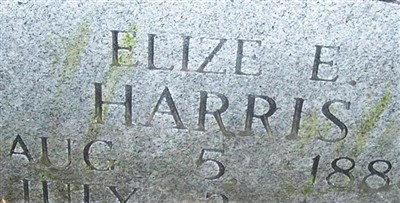 Elize E Harris on Sysoon