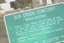 Elk Creek Cemetery on Sysoon
