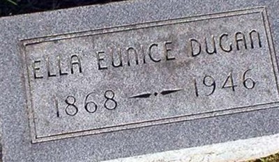 Ella Eunice Dugan on Sysoon