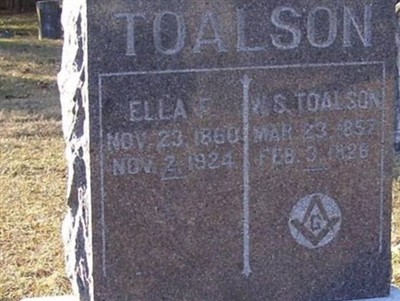 Ella Francis Hopper Toalson on Sysoon