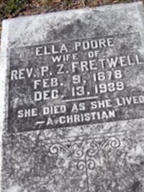Ella Poore Fretwell on Sysoon