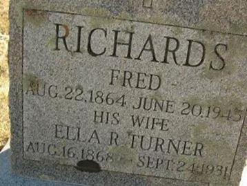 Ella R. Turner Richards on Sysoon