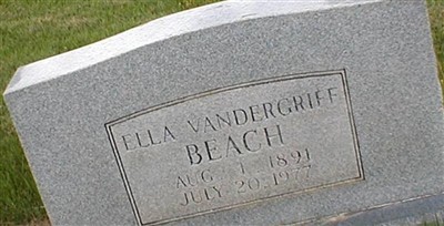 Ella Vandergriff Beach on Sysoon