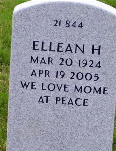 Ellean Hampton Tucker on Sysoon