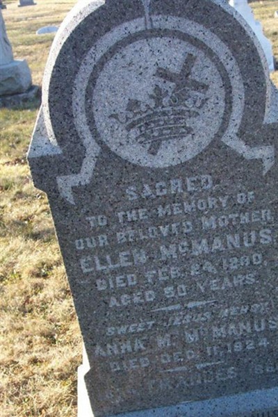 Ellen McManus on Sysoon