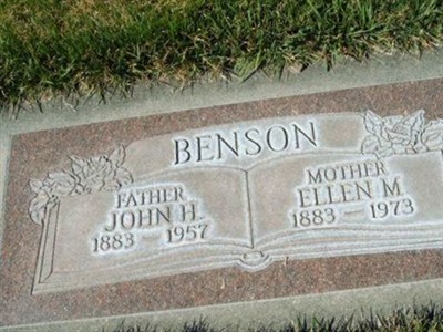 Ellen Maria "Nellie" Harkness Benson on Sysoon