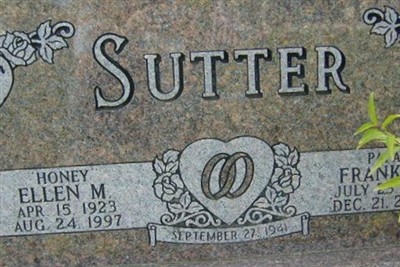 Ellen Sutter on Sysoon
